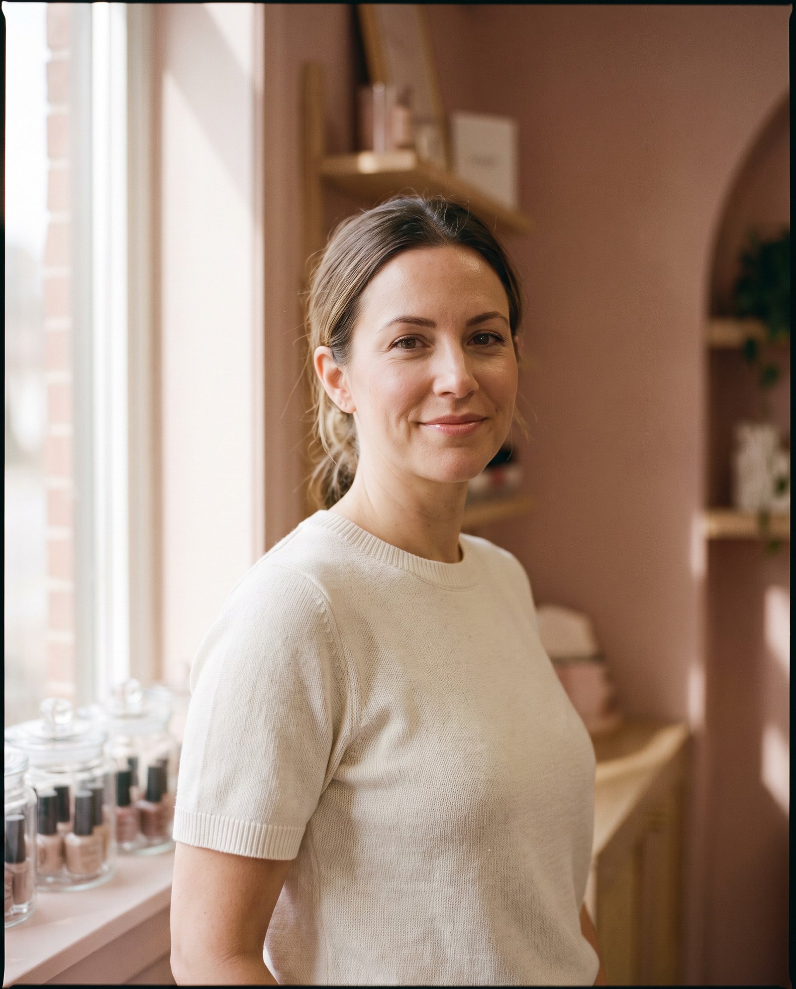 Portrait of the founder of Zayka Nail Studio